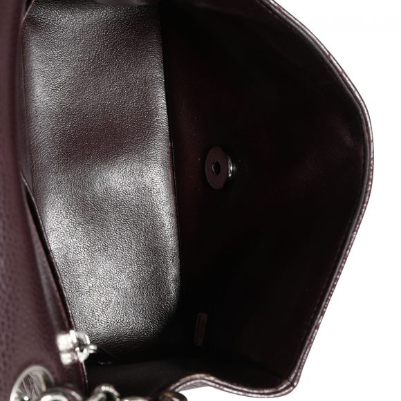 Chanel Raisin Caviar Quilted Classic Square Mini Flap Bag - Picture 7 of 8